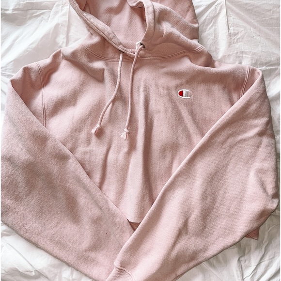 Champion Cropped Hoodie - Picture 1 of 3